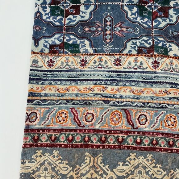 Anthropologie Risa Square Pillow Cover Zippered 20” x 20” - Picture 2 of 11